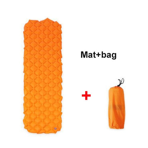 Air Mattress Sleeping Mat Outdoor Camping Pad Waterproof Inflatable Mattress Cushion for Backpacking Hiking Travel Beach