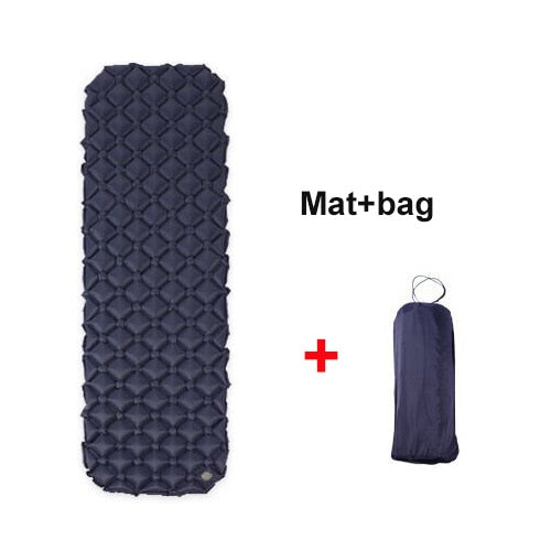Air Mattress Sleeping Mat Outdoor Camping Pad Waterproof Inflatable Mattress Cushion for Backpacking Hiking Travel Beach